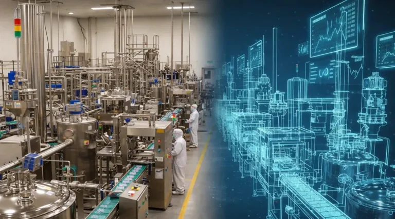 Digital twins in sterile pharmaceutical manufacturing facility