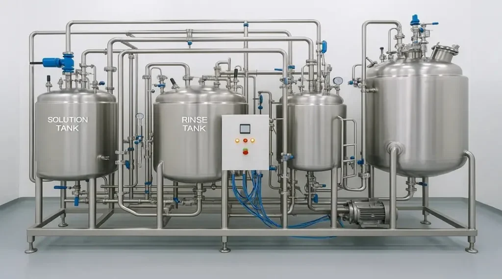 In-situ CIP SIP systems precision and efficiency in pharmaceutical manufacturing