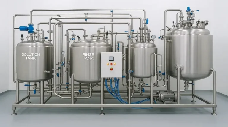 In-situ CIP SIP systems precision and efficiency in pharmaceutical manufacturing