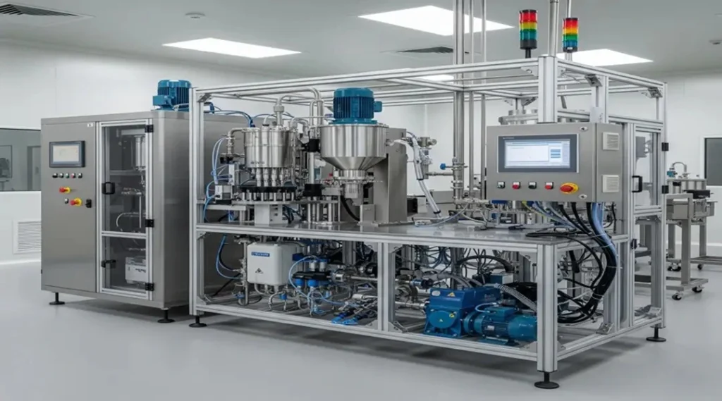 MDI manufacturing skid essential equipment for aerosol production