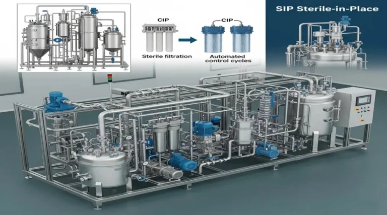 SIP system key to sterile and efficient pharmaceutical manufacturing