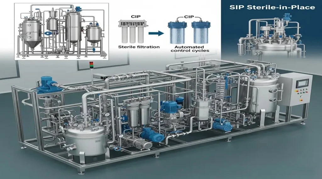 SIP system key to sterile and efficient pharmaceutical manufacturing