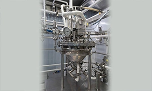 Multiple sterile holding vessels in pharmaceutical production facility