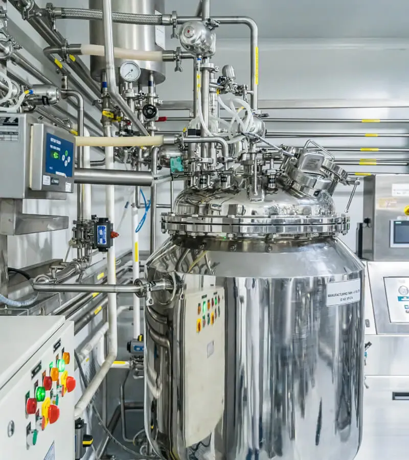Sterile holding vessel skid system in pharmaceutical plant India
